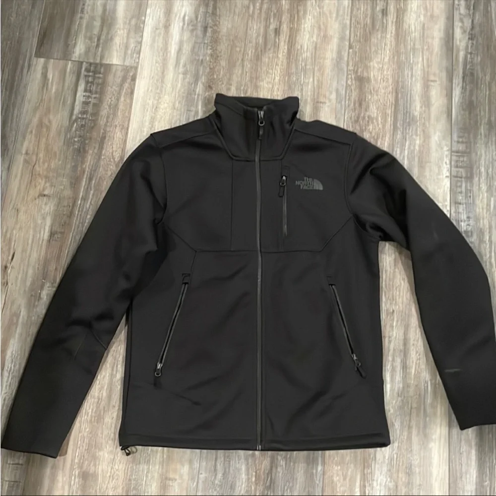 The North Face Black Soft Shell Windwall Jacket